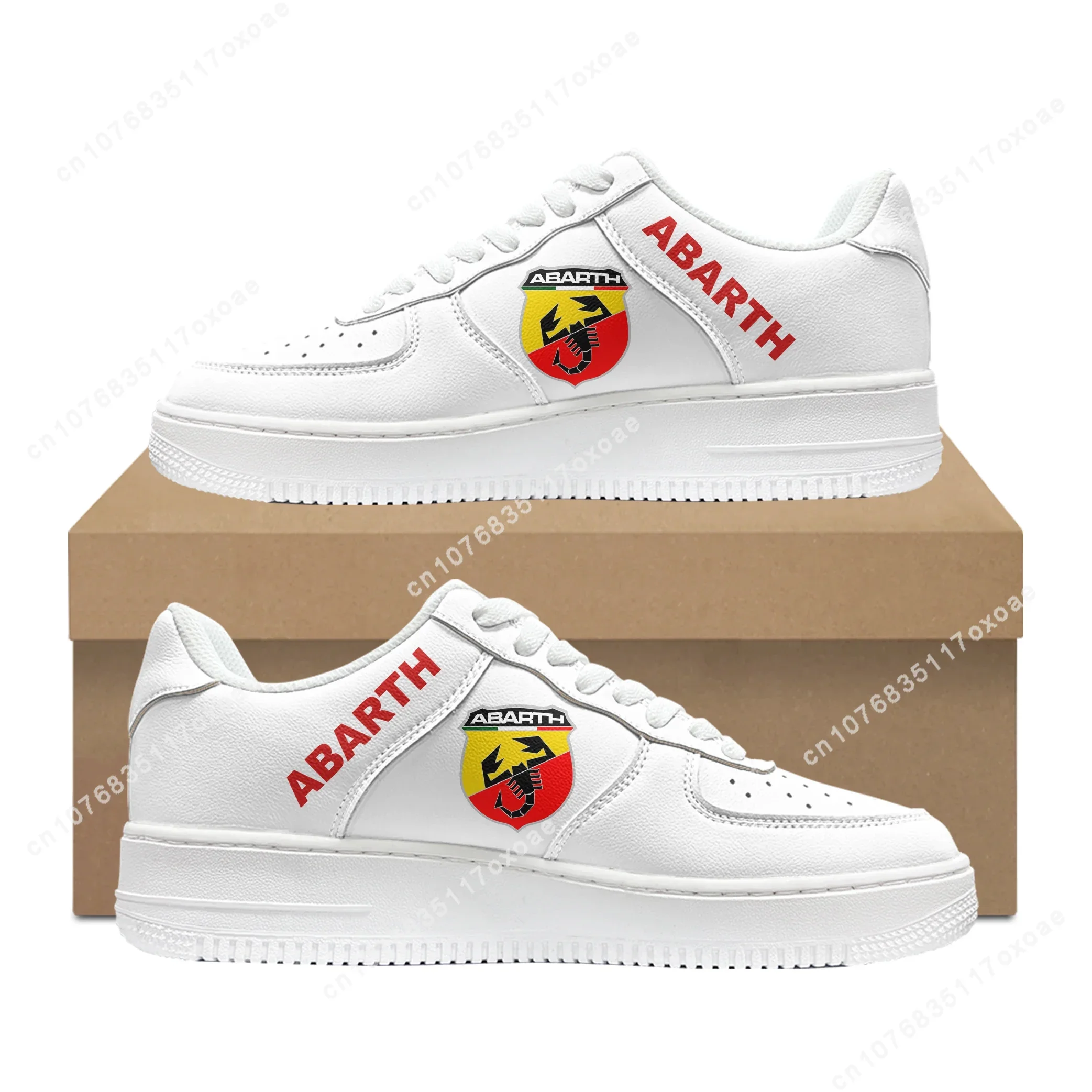 Abarth Schoenen Air Basketball Heren Dames Sport Hardlopen Van Hoge Kwaliteit Flats Force Sneakers Veters Up Mesh Custom Shoe Diy