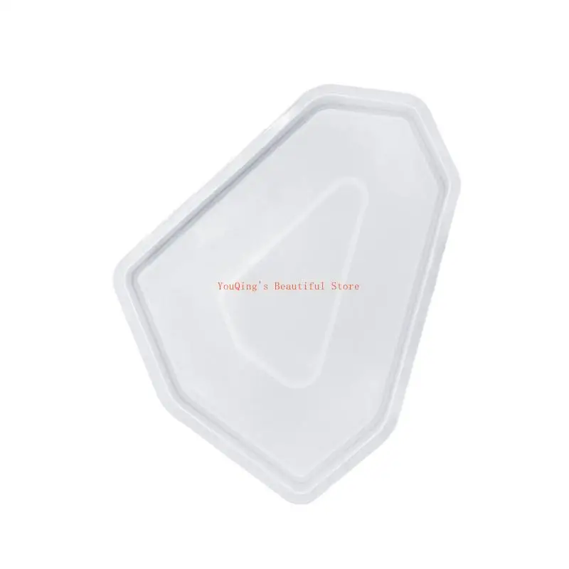

N0HE Geometric Shaped Silicone Tray Mold Creative Tableware Mould Jewelry Crafting Mould Handmade Home Decoration