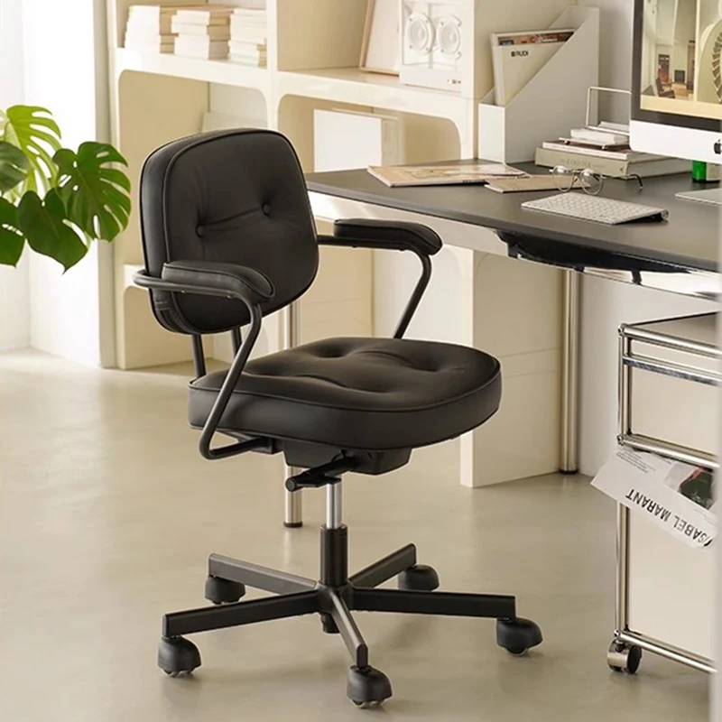 Back Rest Office Chair Nordic Comfortable Ergonomic Rotating Office Chair Computer Swivel Cadeiras De Escritorio Furniture