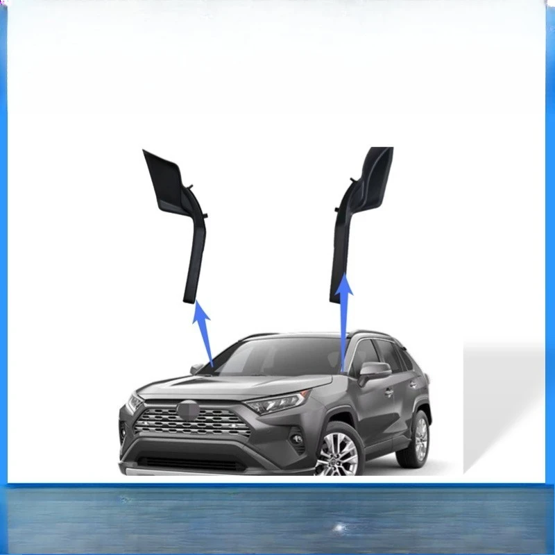 

New 2019 2020 2021 2022 for Toyota RAV4 Front Windshield Wrap Corner Trim Wiper Side Trim Cover Lid