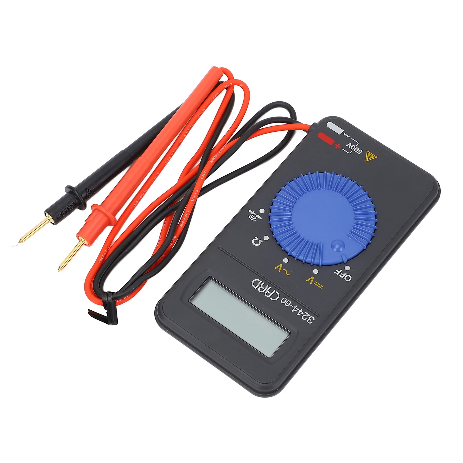 3244-60 Multimeter with 15 mm Tip Test Probes Optimized for Tight-Space Electrical Potential and Resistance Checks