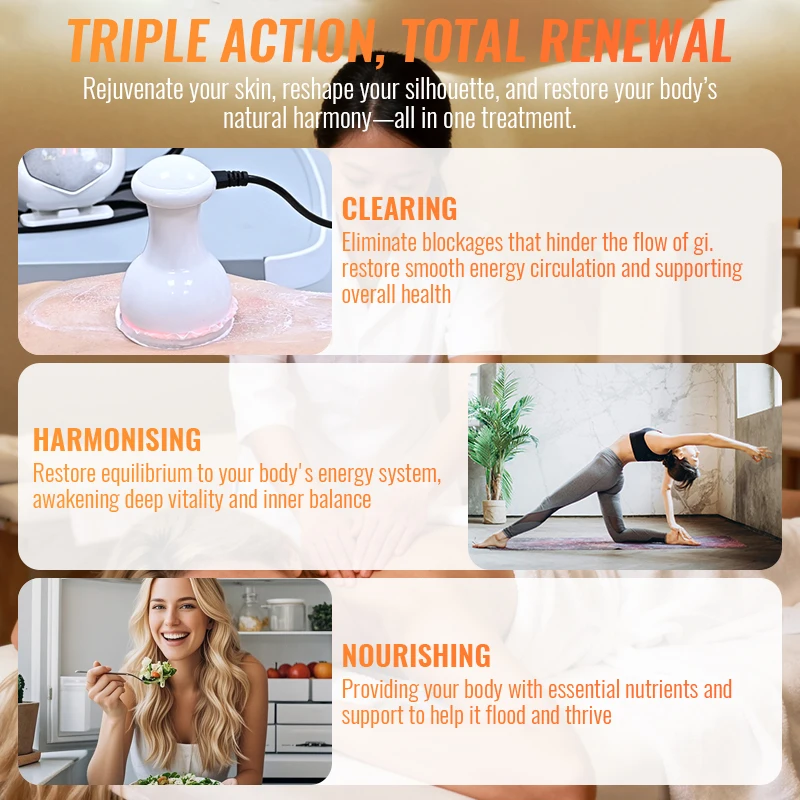 Skin tightening, waist slimming abdominal fat reductionPre cision Massage For shoulder, waist, hip, and leg meridian unblockage