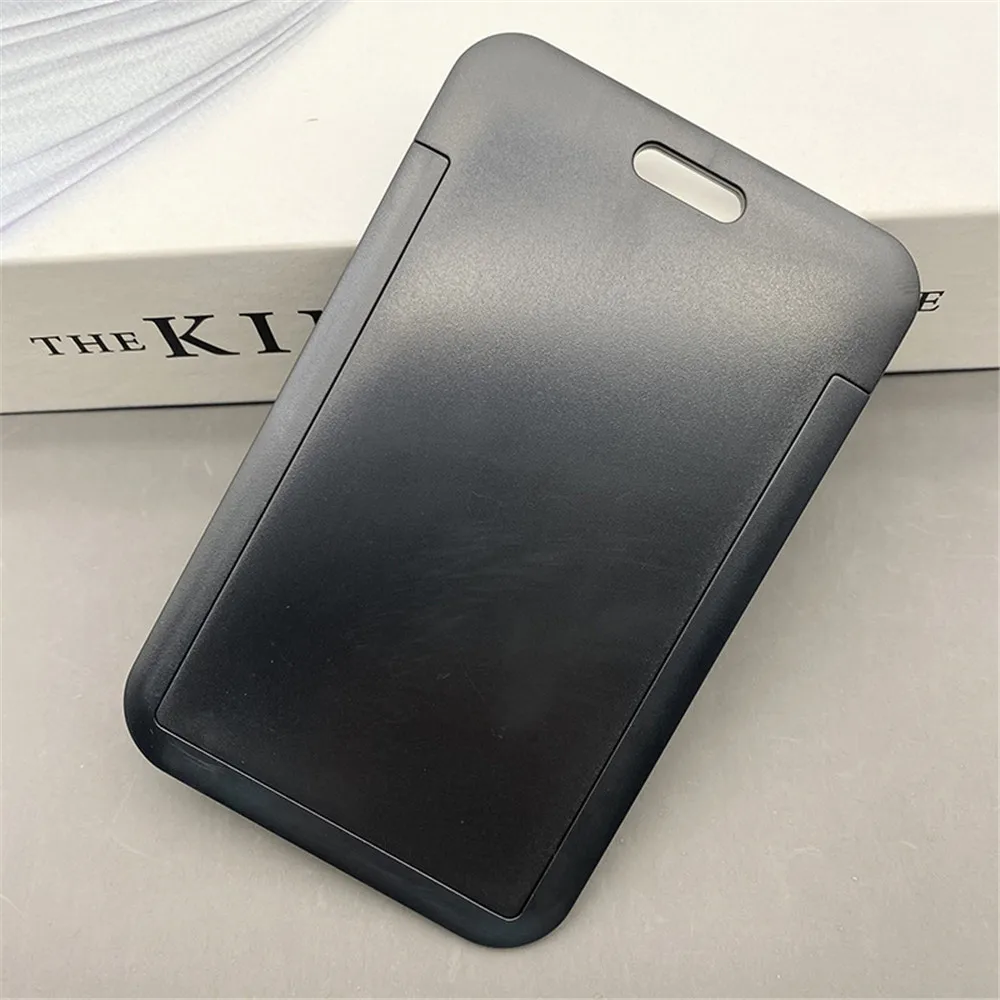 Card Cover Sleeve 12 Color Bank Credit Card Holder ID Badge Case 11*7cm School Student Office Supplies For School Business