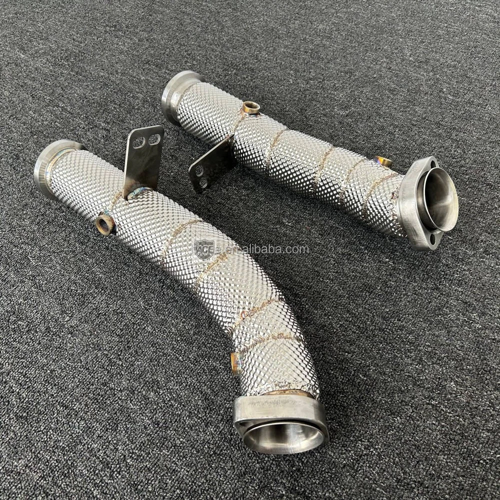 Für BENZ AMG C43 E43 E400 W205 M276 2017+ 3.0T Rechtslenker Hochwertige Downpipes – Detail 6