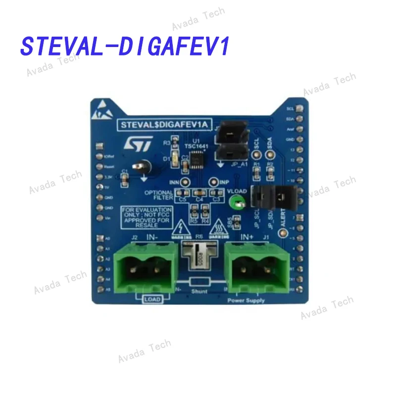 STEVAL-DIGAFEV1 Evaluation board - TSC1641 16-bit high precision current, power MIPI I3C/I2C