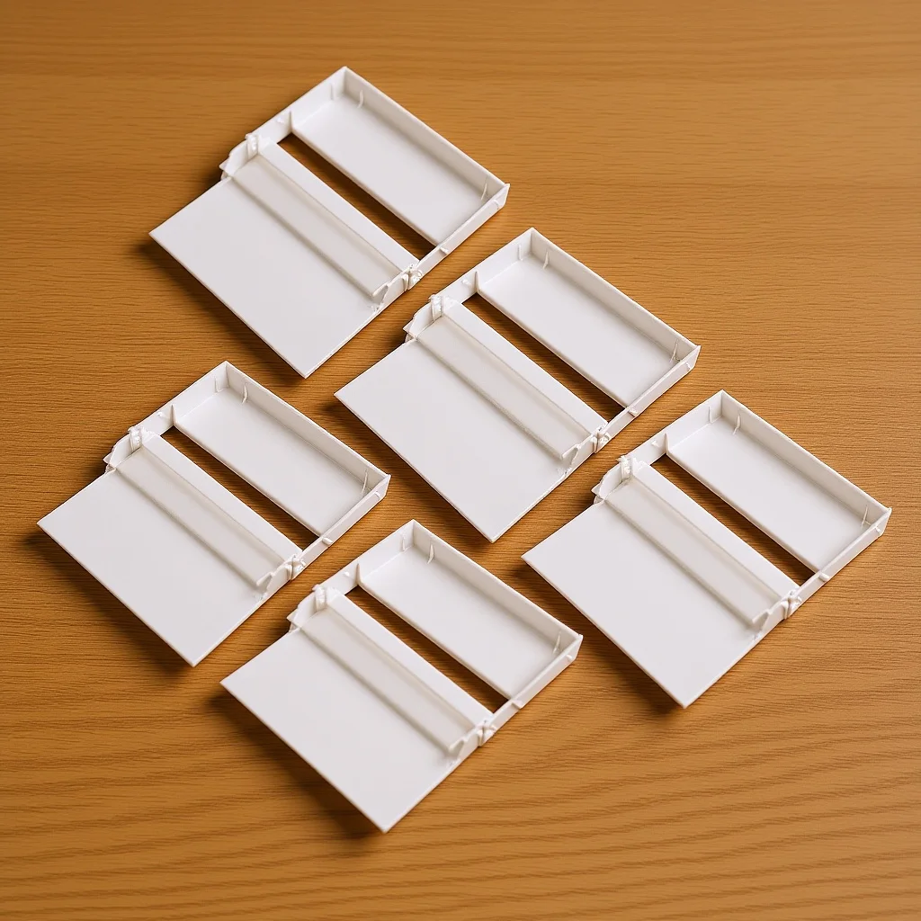 

5pcs Cassette Tape Boxes Transparent Storage Cases for Audio Tapes Replacement Bulk Empty Holders