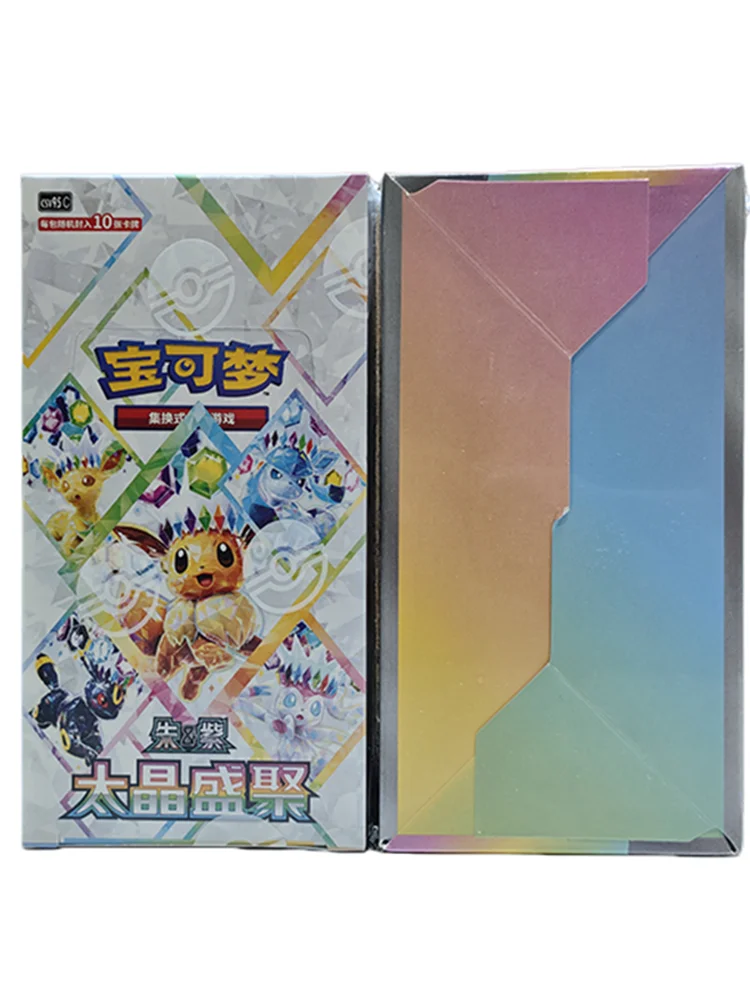 Pokemon Simplified Chinese PTCG-Karte Pokemon CSV9.5C Terastal Grand Gathering Booster Box Sylveon 17.5 Sammelkarte auf Lager