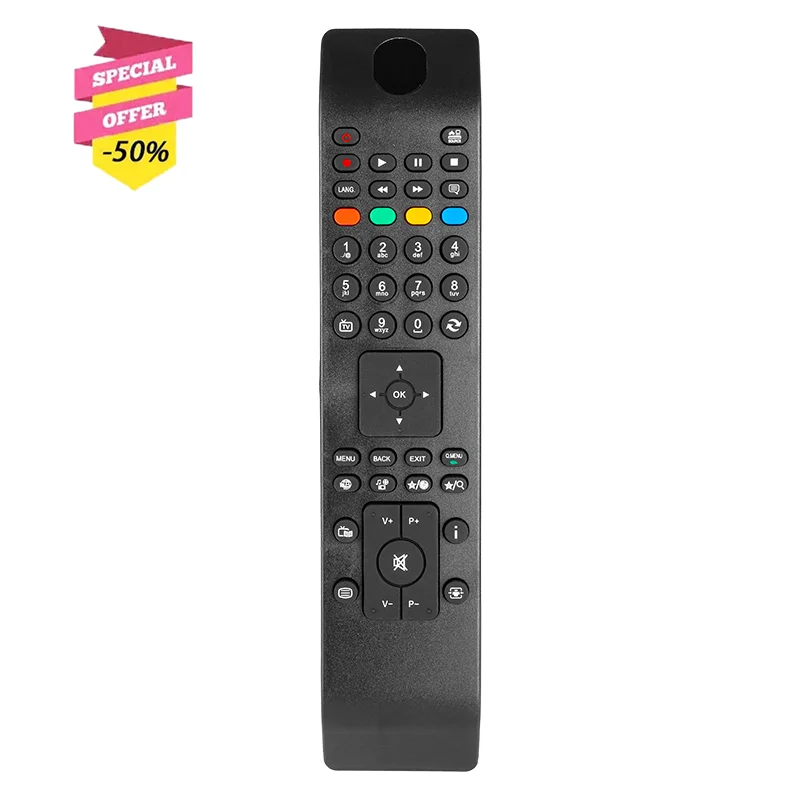 

RC4800 Remote Control for Bush/TECHWOOD/Digihome/JMB Smart TVs DLED32165HD JTC0122003B/01 JTC0122003W/01 32227HDDLED 28227HDLED