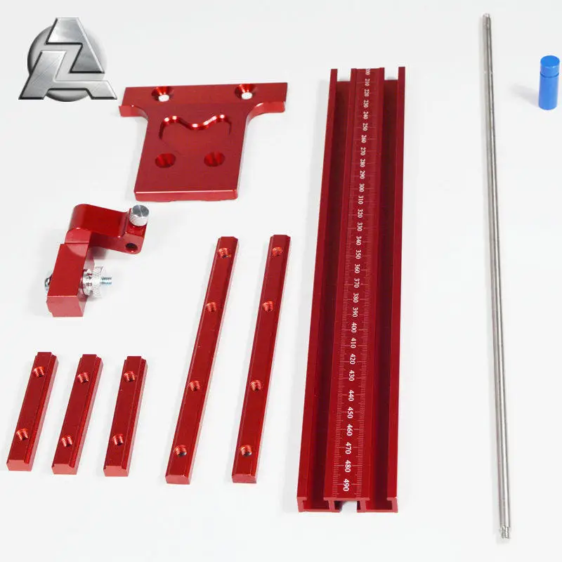 

Woodworking Parallel Sliding System Engraving Workshop Electric Circular Saw Slotting Track Parallel Guide Rail Tools