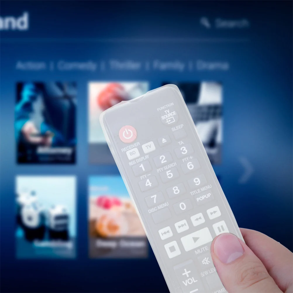 

4Pcs Silicone Remote Controller Cover Anti-Slip Protective Case for Air Conditioner Controllers Shockproof Wear Resistant