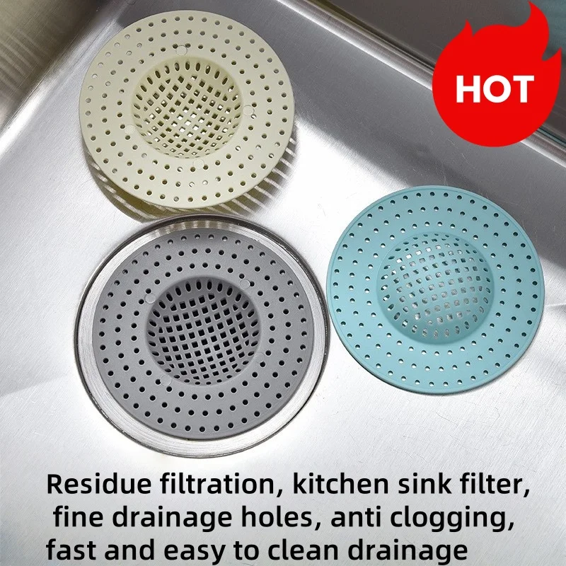 

Household floor drain, sink filter, kitchen residue anti clogging filter, bathroom plastic floor drain, drainage net