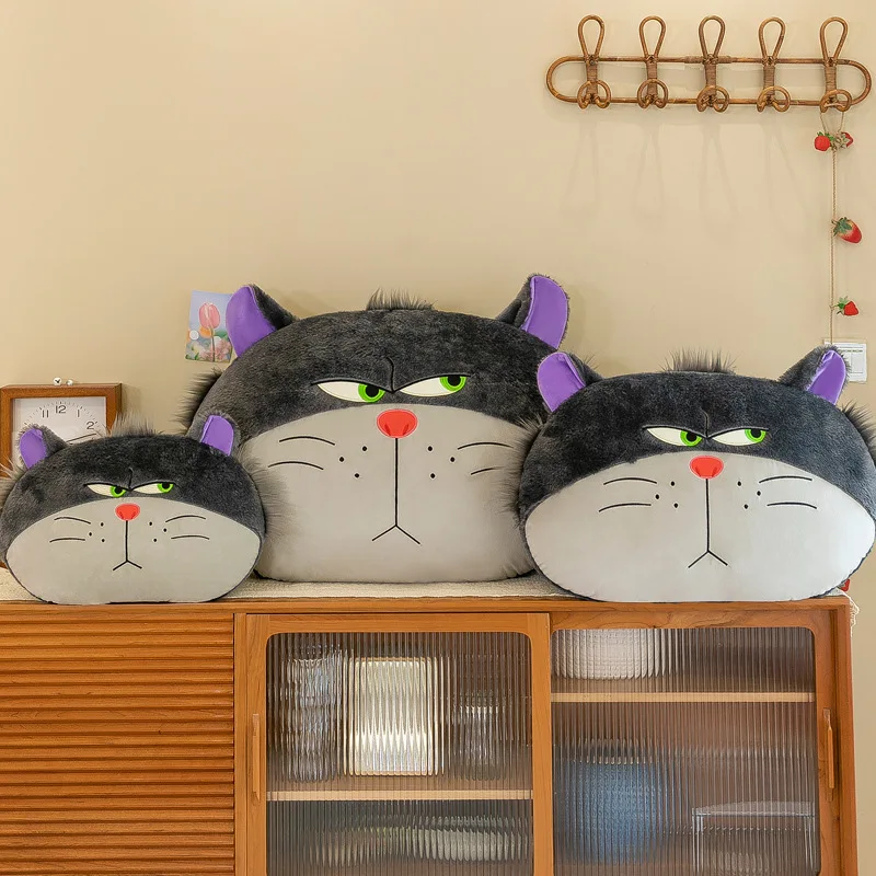 ديزني لوسيفر القط الشكل دمية الكرتون أنيمي ألعاب من نسيج مخملي Netflix سندريلا الشرير القط دمية عيد ميلاد الفتيات ديزني هدية ألعاب من نسيج مخملي #2