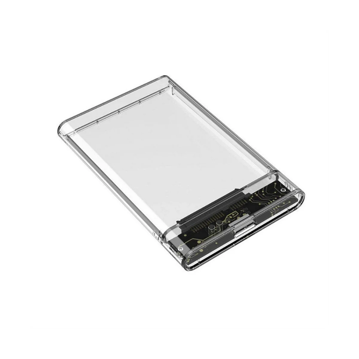 

Transparent Gray HDD Case for Hard Box 2.5 Inch HDD Enclosure SATA to USB 3.0 Type-C 3.1 External Hard Drive Case