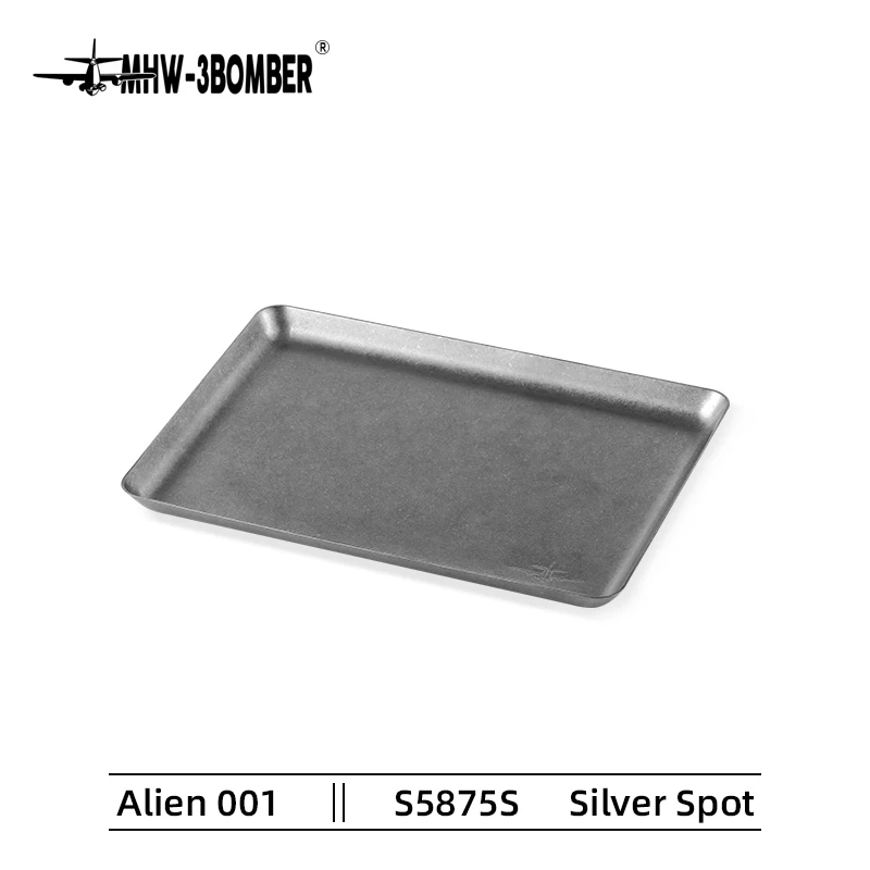 

Stainless Steel Food Serving Tray Dinner Plate Coffee Bar Accessories Rectangular Kitchen Decorative Dessert Plates