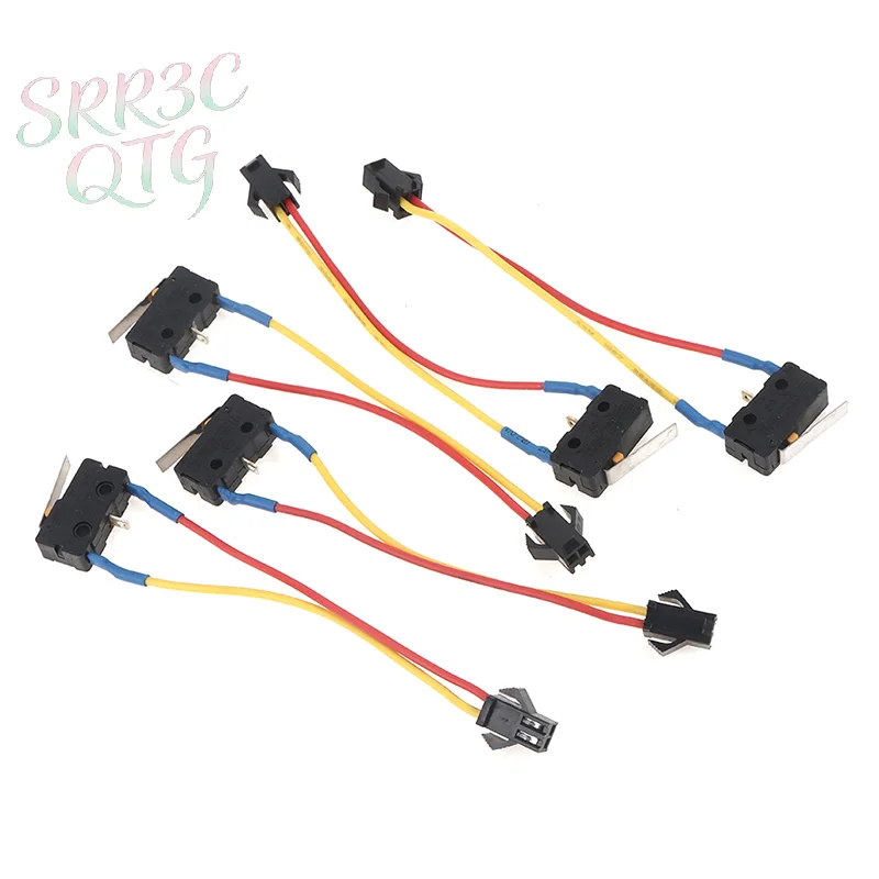 Hot Sale 5Pcs Home Appliance Parts Gas Water Heater Two-wire Micro Switch With Splinter Gas Water Heater Micro Switch