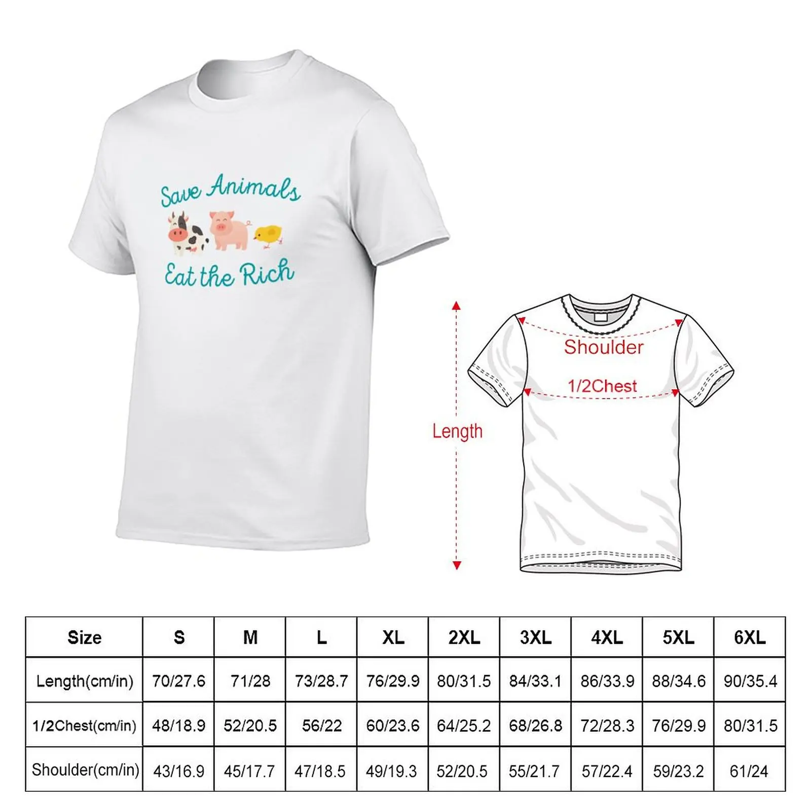 Save Animals Eat the Rich T-Shirt Thanksgiving Day Tee Top