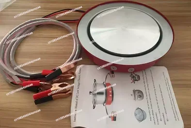 DC 12V electric stove, outdoor water boiling stove, connected to battery, used for cooking noodles, eggs, cookware