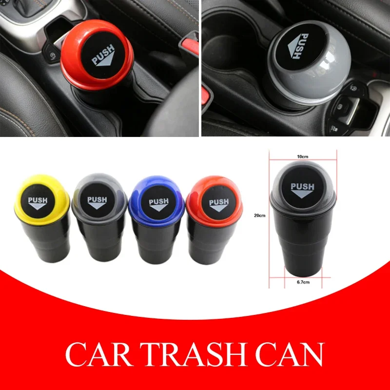 For Chevrolet Cruze Malibu Trax Lova Captiva Aveo Equinox for Ford Focus Car Trash Can Garbage Dust Case acessorios