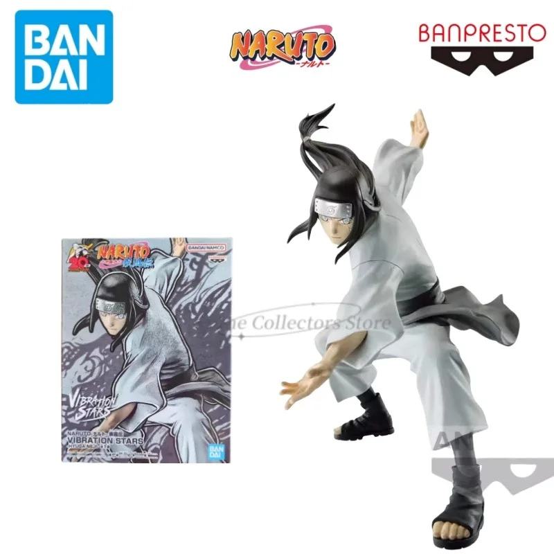 In Stock Genuine BANDAI NARUTO BANPRESTO VIBRATION STARS Hyuga Neji Naruto Action Anime Model Toy Figure Gift Collect