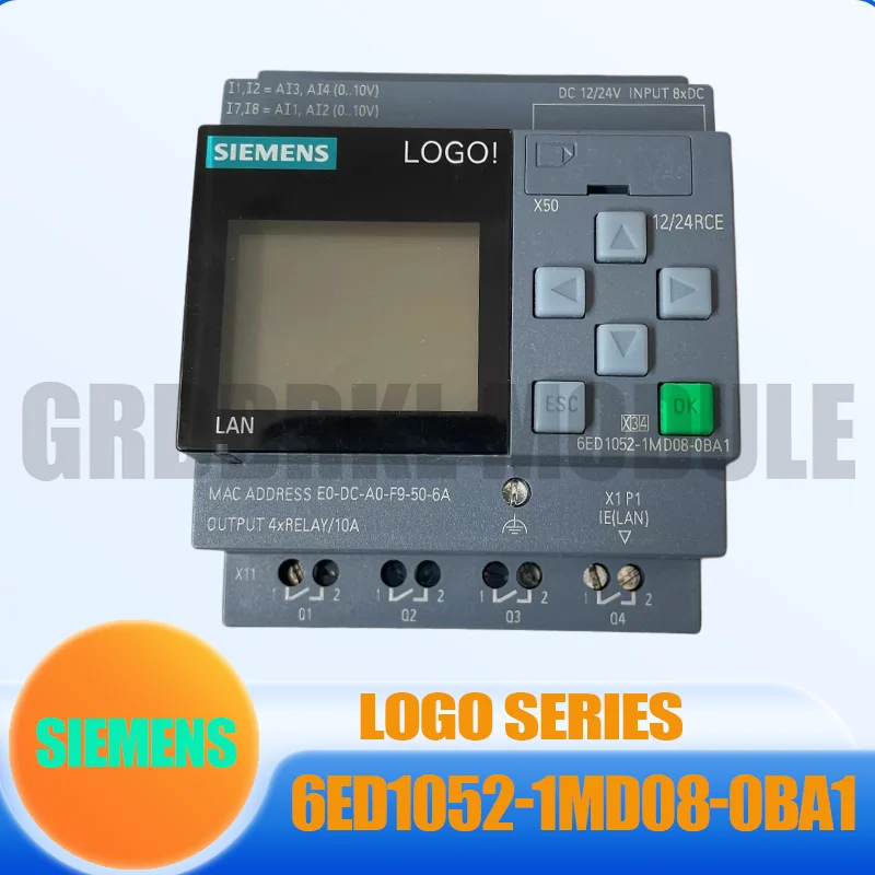 

New Original SIEMENS 6ED1052-1MD08-0BA1 6ED1 052-1MD08-0BA1 LOGO! Logic Controller