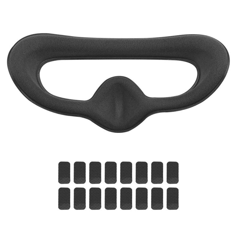 For DJI Goggles 2/3 Eye Mask Silicone Pad Glasses Anti-Slip Comfortable Mat Prevent Light Leakage For DJI Avata 2 Drone-WMAN