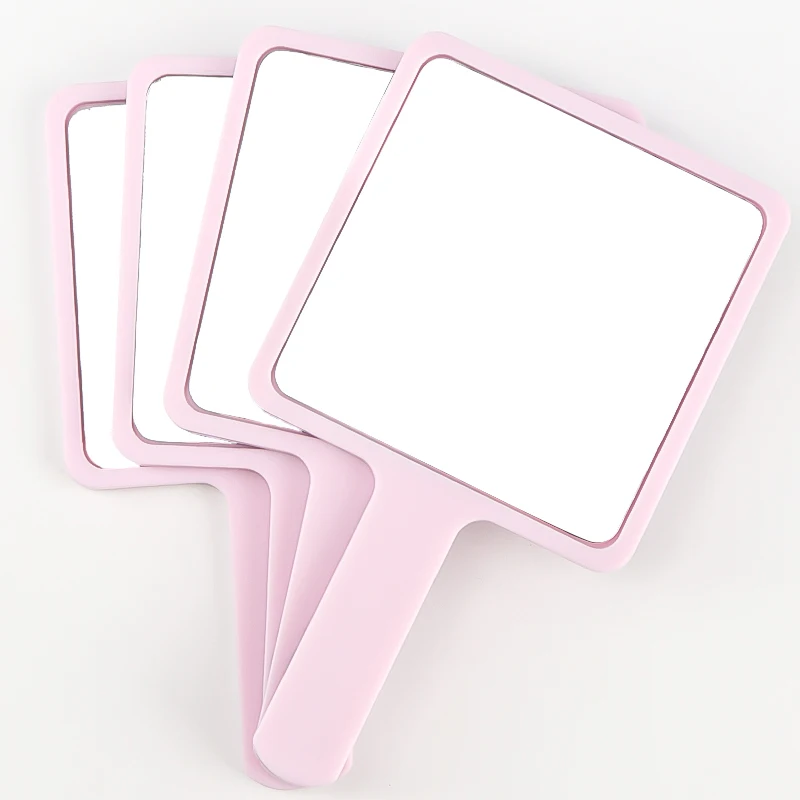 1 個まつげエクステンションミラーラッシュリフティング化粧鏡正方形ハンドヘルドミラーグラフティングつけまつげ美容メイクアップツール