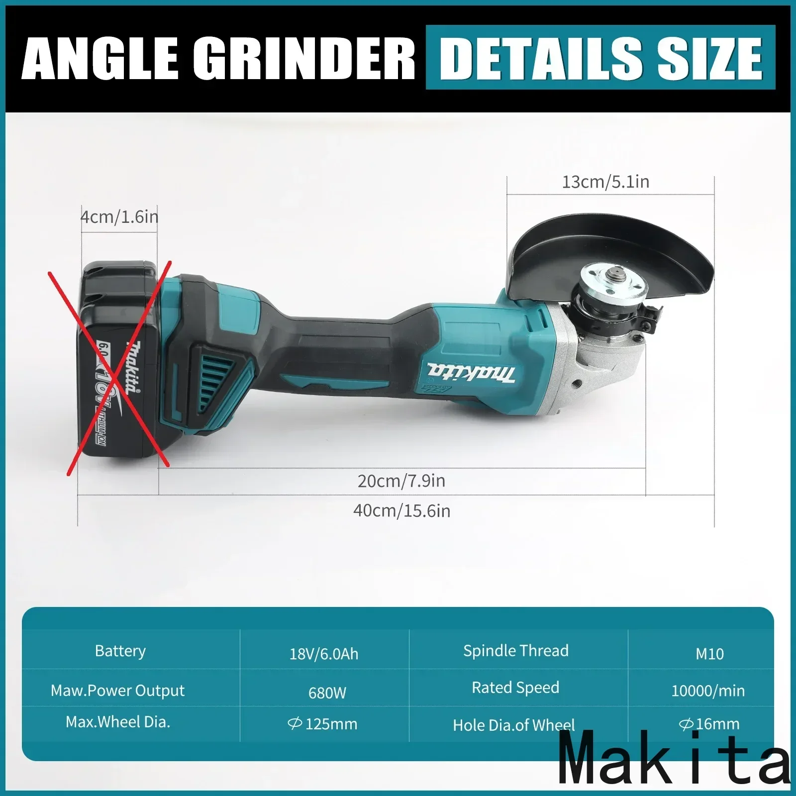 Makita Dga404Power …