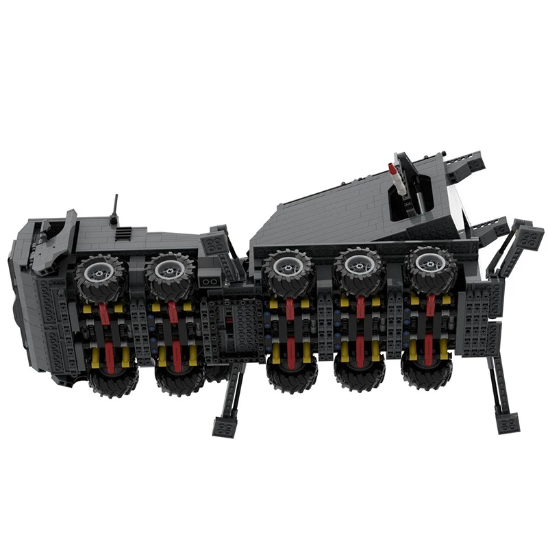 New 2044Pcs Moc Military Weaponed Roem Sigma 155Mm Car Model Building Blocks Technology Diy Assembly Bricks Toy Holiday Gift