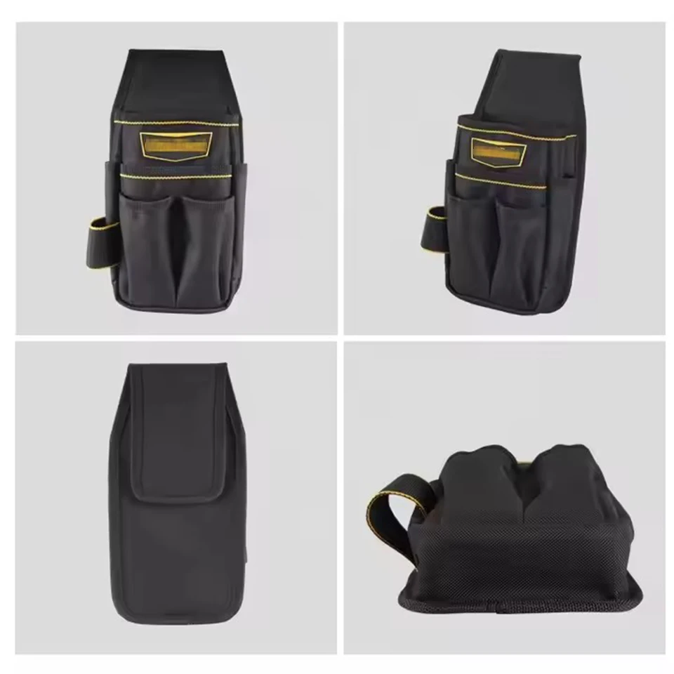 Hardware Tool Storage Belt Bag Pouch Multi Purpose Electrician Tool Storage Pouch with Waist Belt for Carpenters,Gardeners WH008
