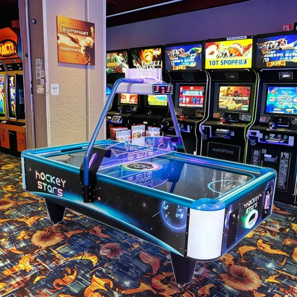 Direct Factory Supply Air Hockey 2 Players Coin Operated Indoor Arcade Game Machine Customized Hockey Table Gaming Machine
