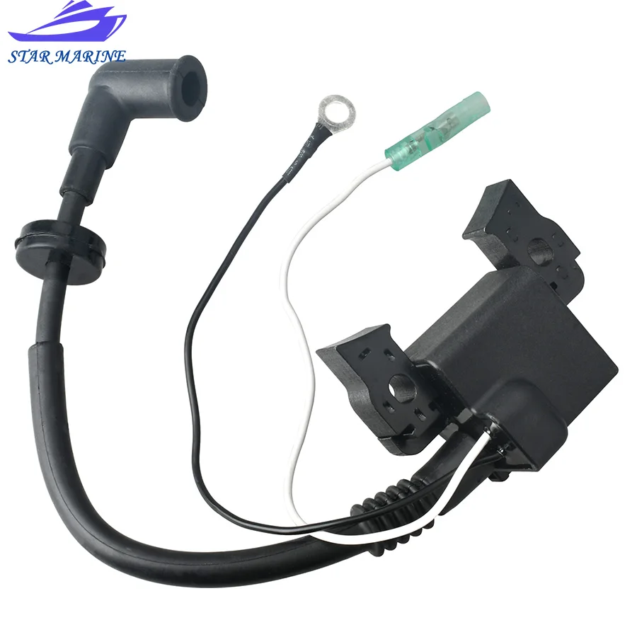 

Ignition Coil With Cdi Unit 6BV-85571 6BV-85571-01-00 Boat Engine Aftermarket Parts For Yamaha 4T 4HP 6BV-85571-01 6BV855710100