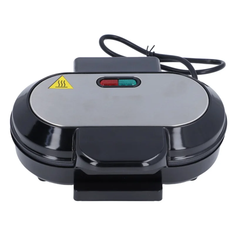 Parrilla eléctrica para carne de 750W, máquina eléctrica para hacer hamburguesas, parrilla interior compacta, máquina para hacer Panini multifuncional, máquina para hacer sándwiches para desayuno