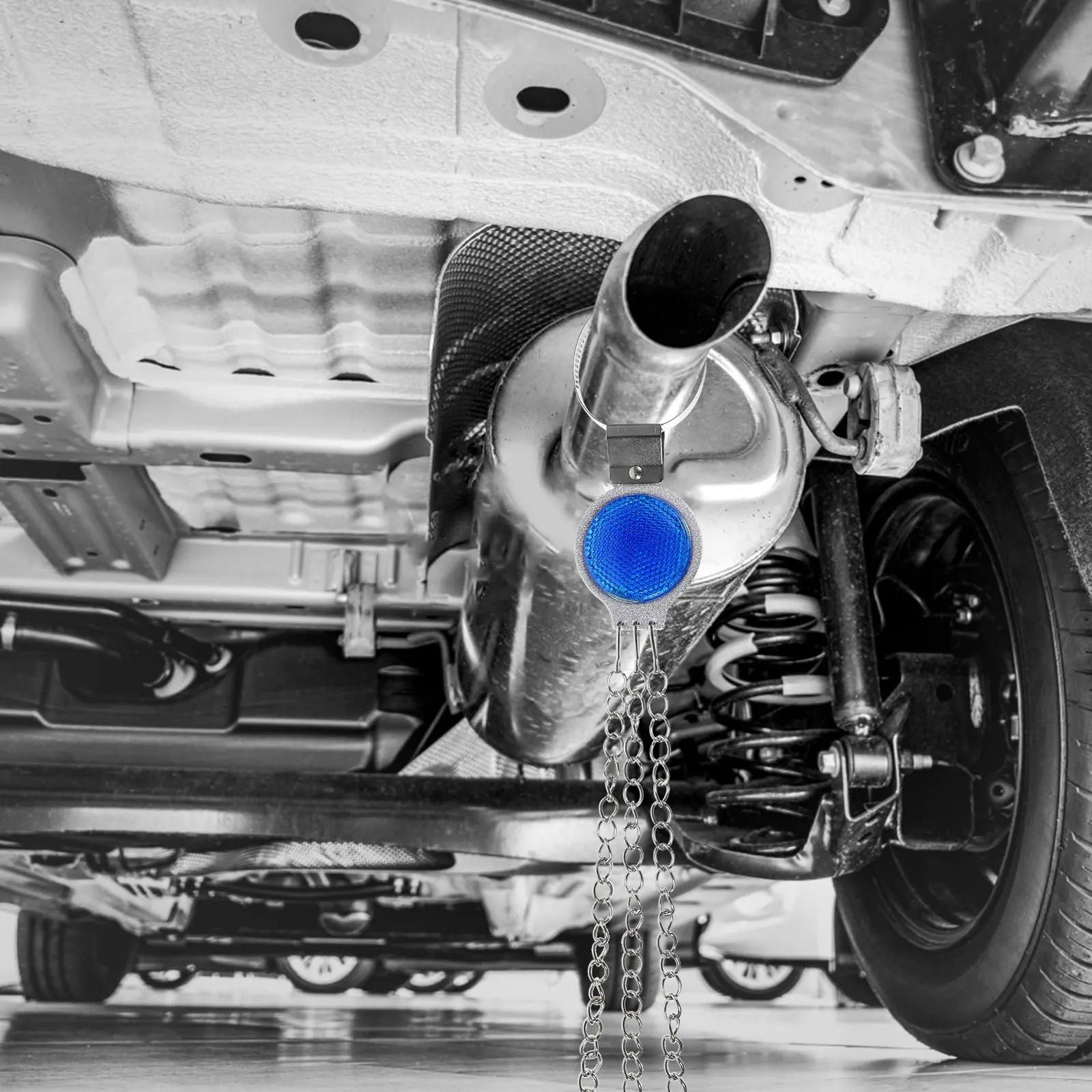 

Blue Electrostatic Belt Car Exhaust Static Eliminator Hanging Anti Static Strap Ground Electrostatic Strip Safety Drive