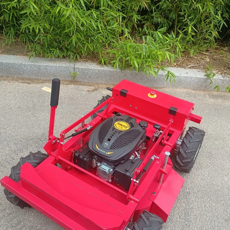 全地形対応のゴッド・オブ・ウォー！ 工場直販のホイール付きリモコン芝刈り機、4ストロークユーロ5排出ガス規制適合