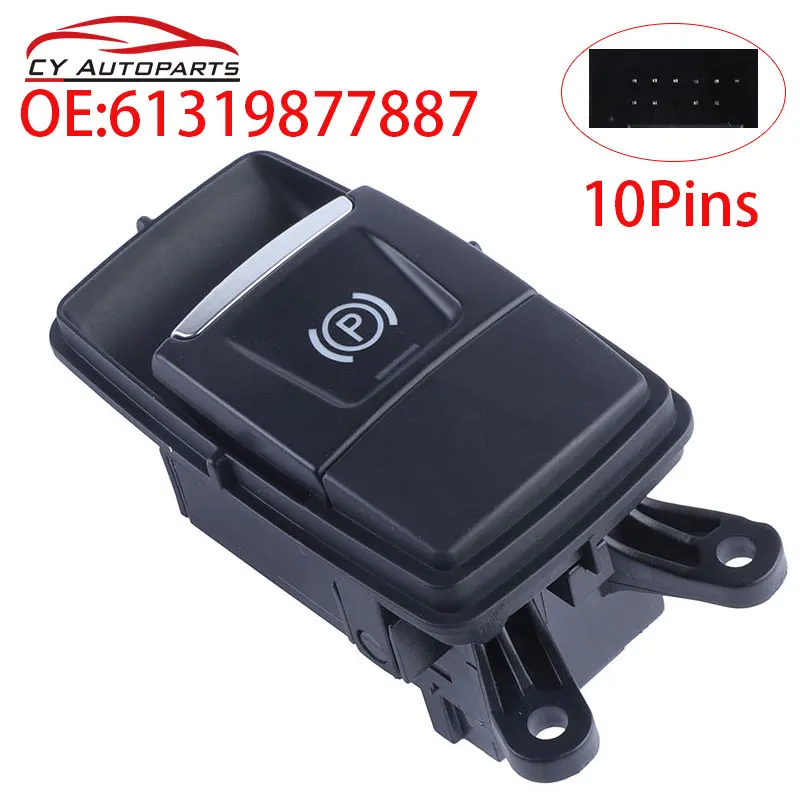 

New Electronic Parking Brake Control Switch For BMW X1 X2 1 Series 61319877887 61316822523