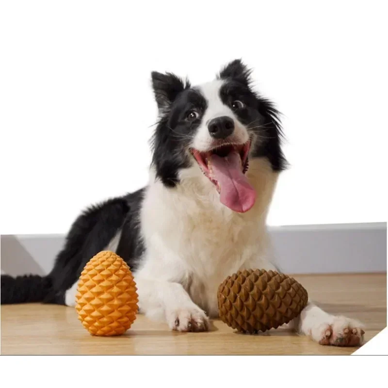 Pet Toys Bionic Pinecone Dog Toy Interactive Card Food Pet Products Leaky Food Balls Dog Supplies Educational Toys Pet Supplies