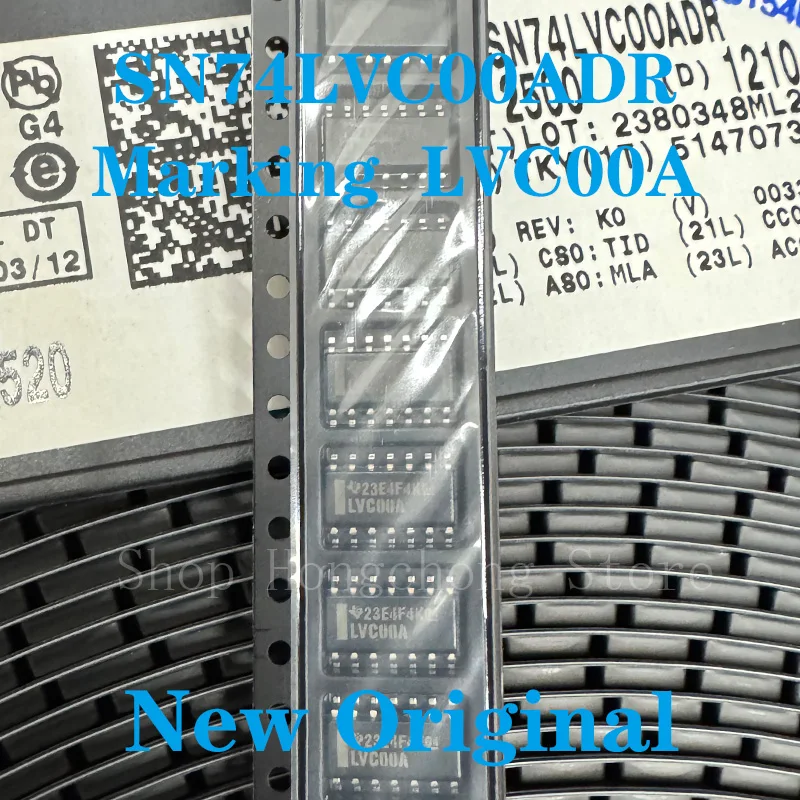 New Original SN74LVC00ADR SN74LVC00 LVC00A Marking NAND Gate 4-Element 2-IN CMOS 14-Pin SOIC  chip Electronic components 10pcs