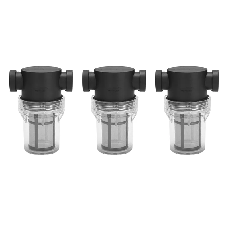 

AB33-3X Garden Pond Inline Mesh Strainer Water Pump Filter Irrigation High Flow Pipeline Filter