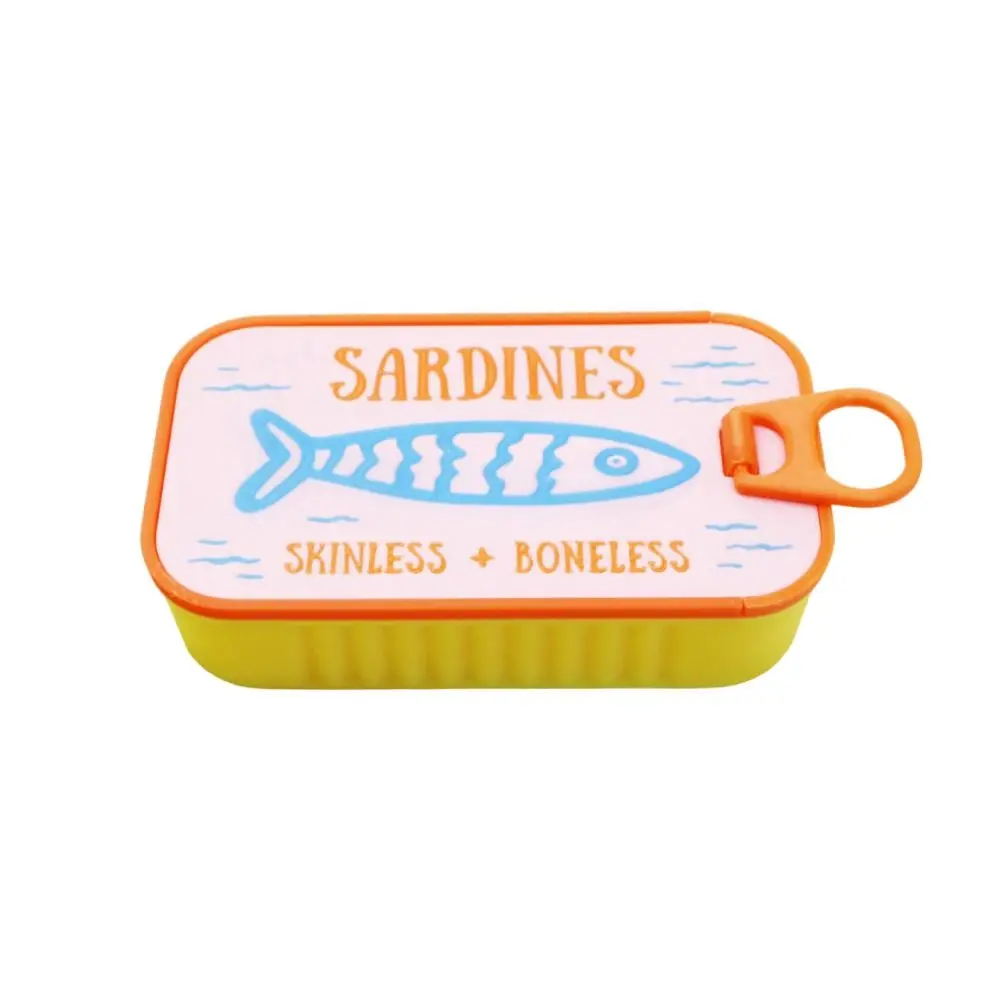 1Pc/set 3D Printed Sardine Tin Jewelry Box Multi Functional Durable Jewelry Display Organizer Creative Decorative