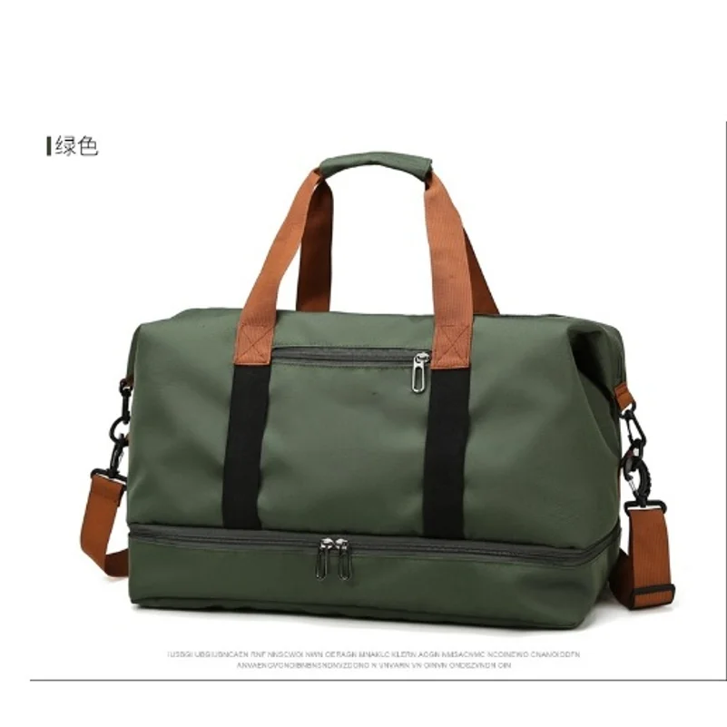 Travel Gym Duffle Bag Short-distance Portable Fitness Bag Shoulder Crossbody Chest Handbag Carry-on Weekender Luggage