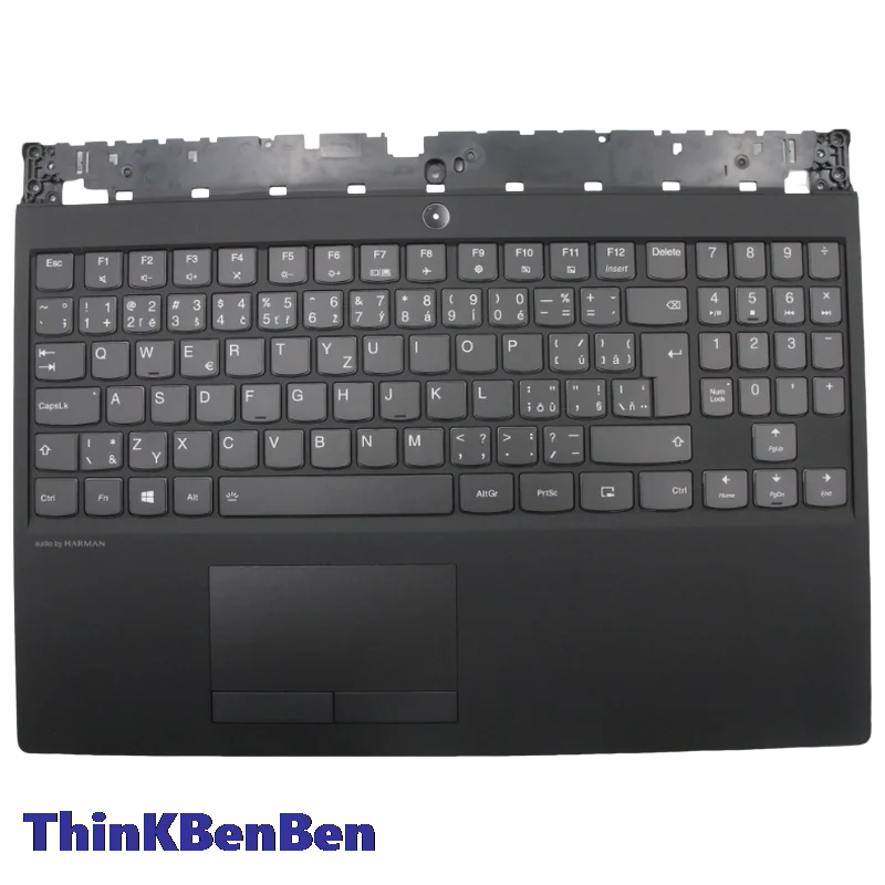 CZ Czech Black Keyboard Upper Case Palmrest Shell Cover For Lenovo Legion Y540 15 15IRH Y7000 2019 PG0 5CB0U42729