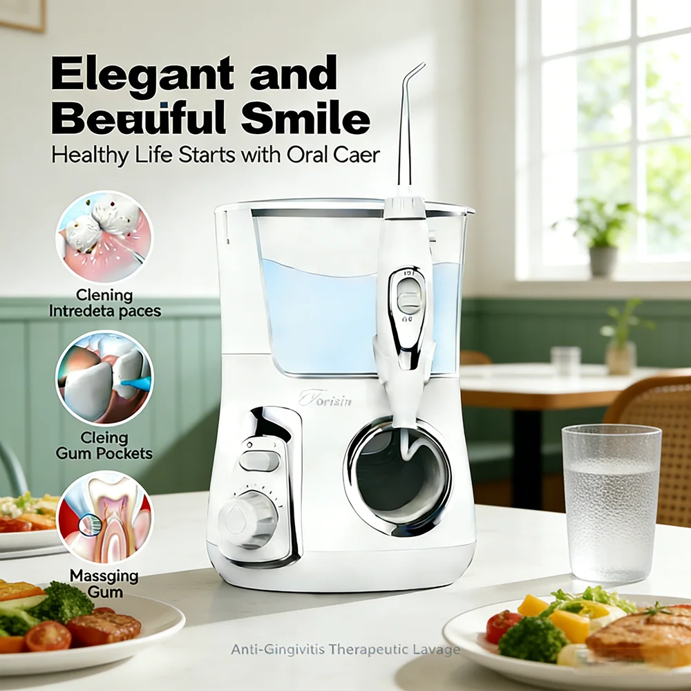 

Электрический ирригатор для полости рта 800 мл, 10 умных режимов, 5 насадок, для оптимального здоровья полости рта