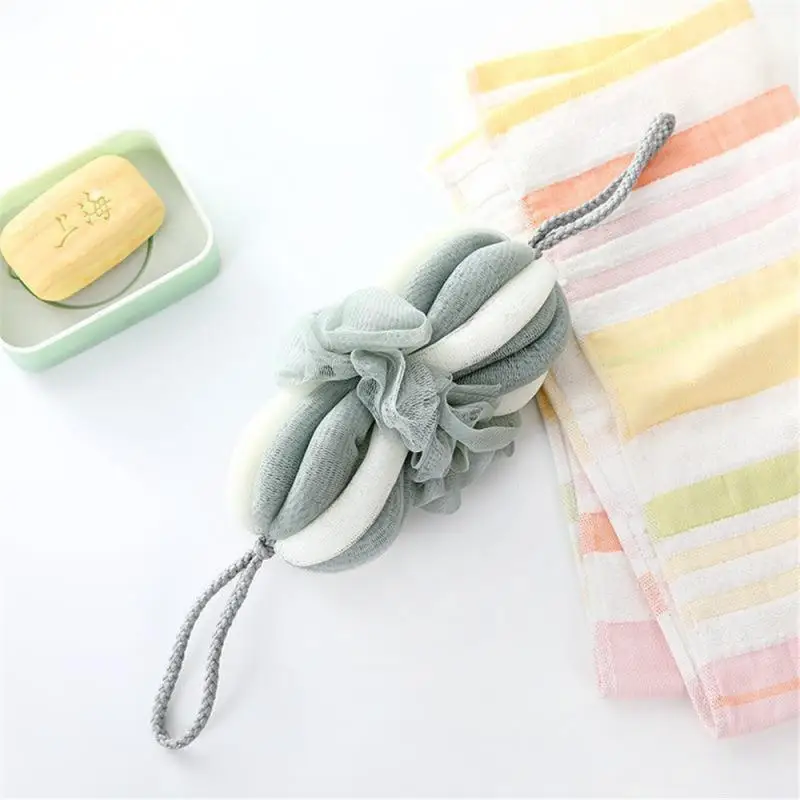 Bath Brush Back Bath Stretchable Mesh Sponge Body Shower Exfoliate Mesh Net Shoulder Scrubber Shower Brush Cleaning Bath Tool