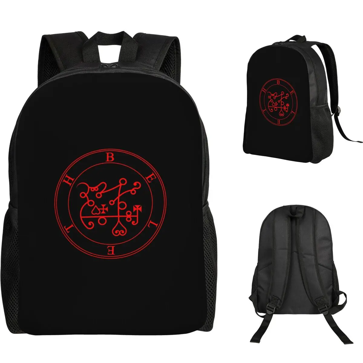 

Рюкзак Beleth - Goetia (красный) для школьников, мальчиков и девочек, сумка для книг, школьная сумка, сумка для ноутбука, сумка через плечо