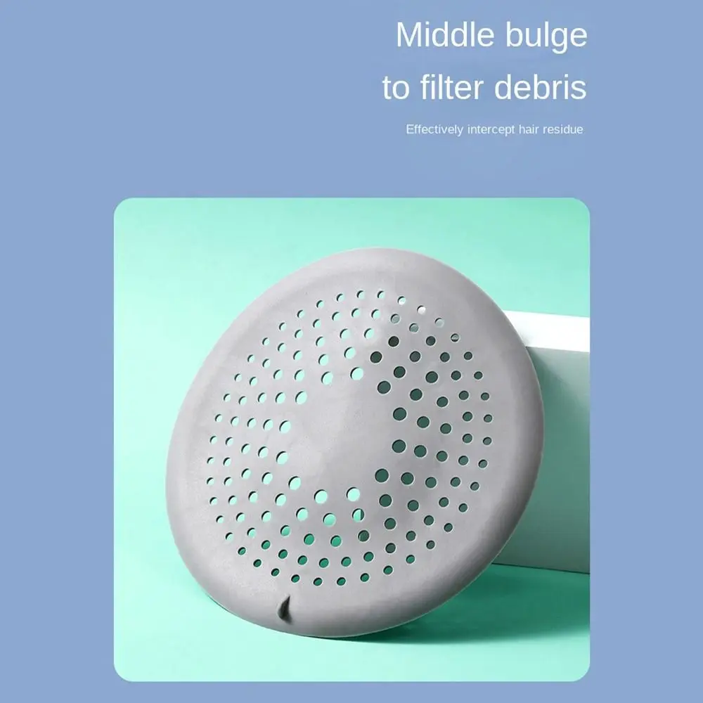 

Useful Anti-blocking Sink Strainer Floor Drain Round Shape Mesh Trap Hair Clean Up Shower Drain Pad Kitchen Bathroom Accessories