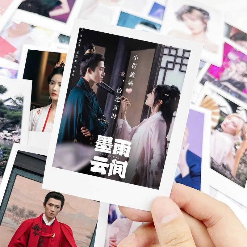 30/50PC No Repeat Wang Xingyue Wu Jinyan HD Poster Lomo Card Pai Li De TV The Double Xiao Heng Drama Stills 3 Inch Small Cards