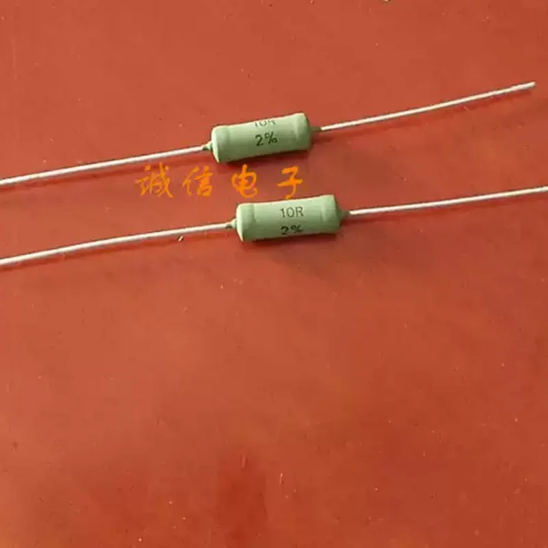5-100pcs VISHAY 3W 10R 10 Euro AC03 10R 2% fever wire wound resistor physical shooting