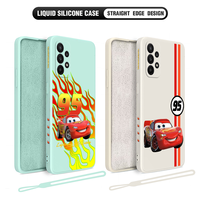 Cars Lightning McQueen 95 Phone Case For VIVO Y20 Y30 Y50 Y33T Y12 Y12S Y15 Y17 Y19 Y21 V23 V23E S9 Pro 5G Cover With Hand Strap