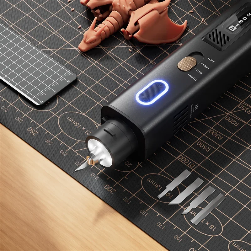 Jakemy Ultrason Cutter 2 in 1  High-Power Ultrasonic Cutter Plastic Acrylic Engraving Knife and Polisher DIY 3D Cutting
