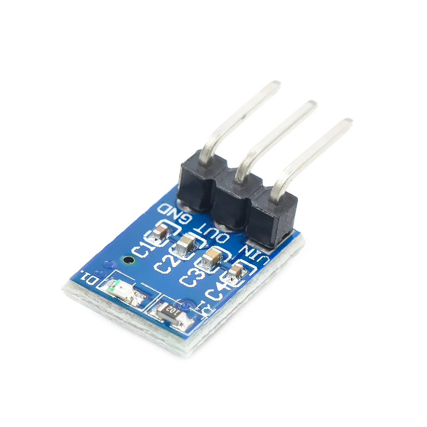 (5 قطعة) AMS1117-3.3 وحدة الطاقة 3.3 فولت وحدة الطاقة LDO 800MA مصغرة 3Pin